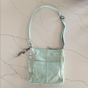 The Sak Soft Mint Leather Crossbody Bag